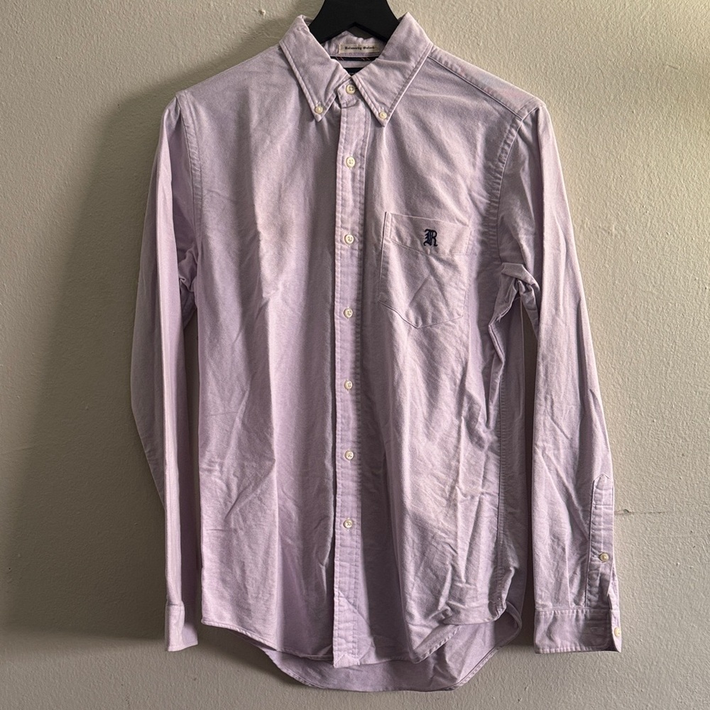 Rugby Ralph Lauren Lavender Button-Down Shirt